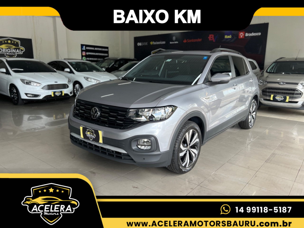 T-Cross 1.0 4P 200 TSI FLEX COMFORTLINE AUTOMÁTICO