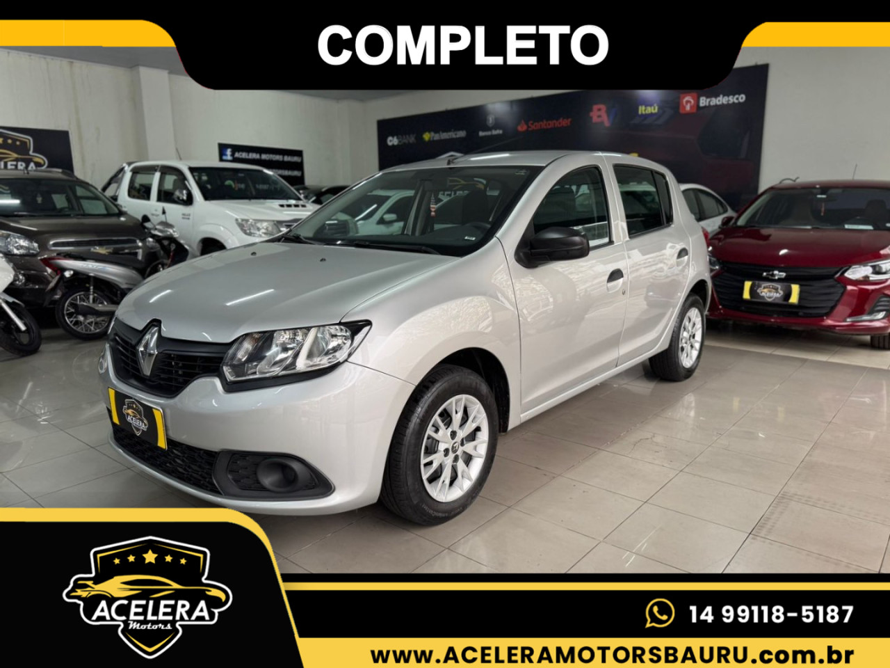 Sandero 1.0 16V 4P FLEX AUTHENTIQUE