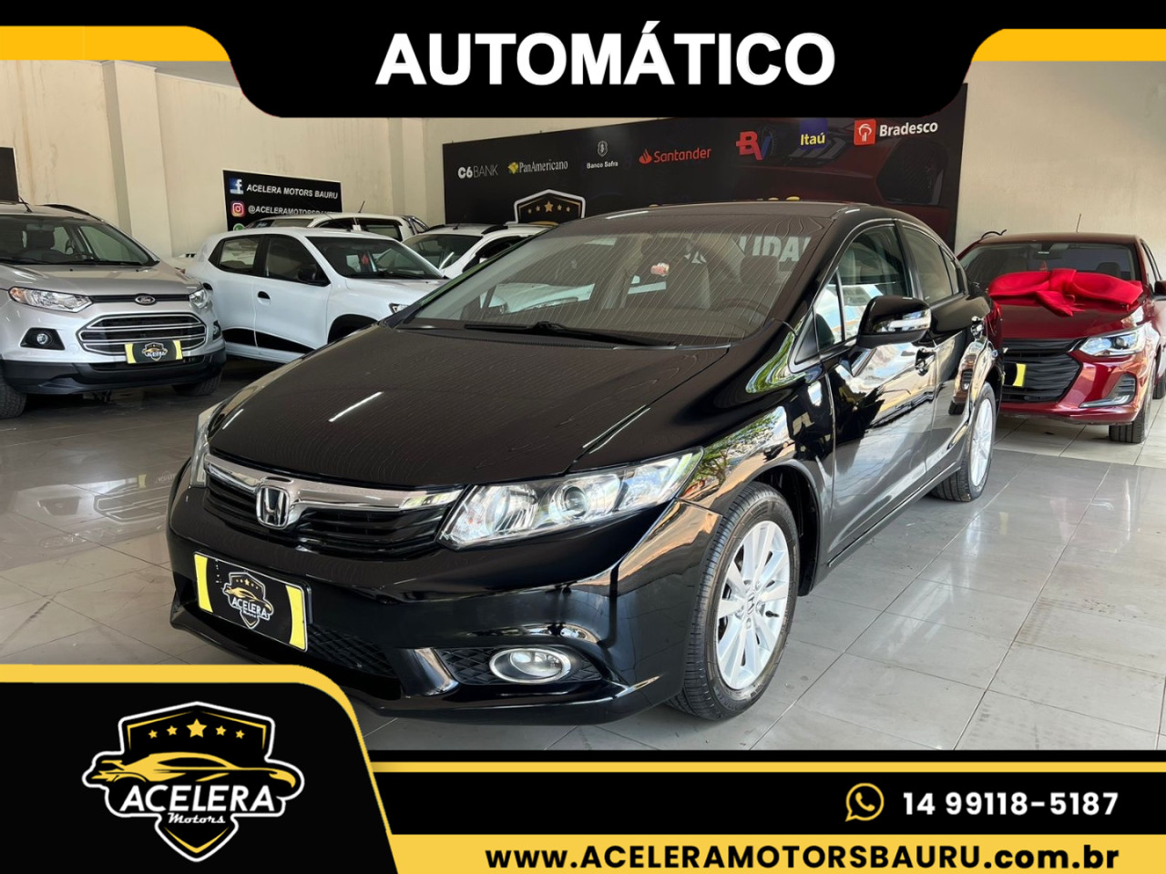 Civic 2.0 16V 4P FLEX LXR AUTOMÁTICO